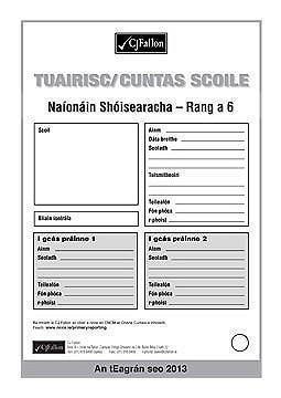 ■ Tuairisc/Cuntas Scoile Junior Infants to 6th Class by CJ Fallon on Schoolbooks.ie