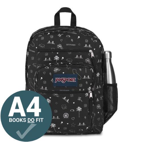 JanSport Big Student Backpack - California Icons by JanSport on Schoolbooks.ie