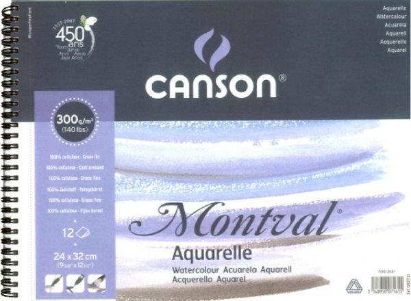 ■ Canson - Montval - Watercolour Pad - 300gsm 32 x 41cm by Canson on Schoolbooks.ie