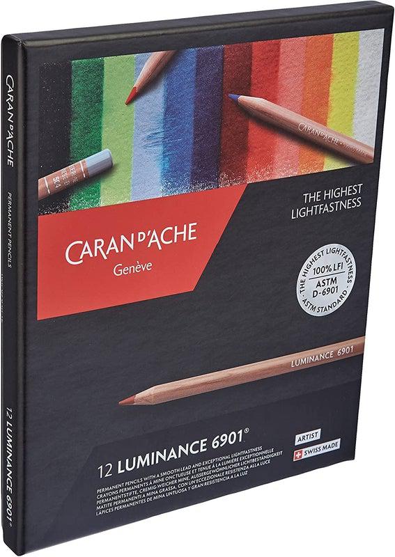 Caran d'Ache - LUMINANCE 6901 - Box of 12 Colours by Caran d'Ache on Schoolbooks.ie