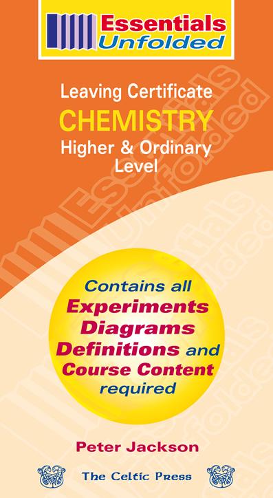 Essentials Unfolded - Leaving Cert - Chemistry by Celtic Press (now part of CJ Fallon) on Schoolbooks.ie