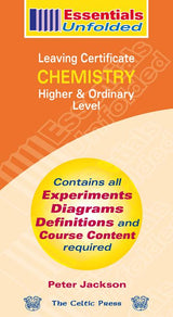 Essentials Unfolded - Leaving Cert - Chemistry by Celtic Press (now part of CJ Fallon) on Schoolbooks.ie