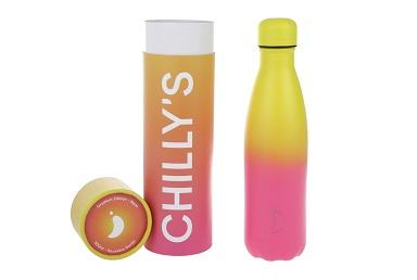 Chilly's - 500ml Bottle Gradient Neon by Chilly's on Schoolbooks.ie