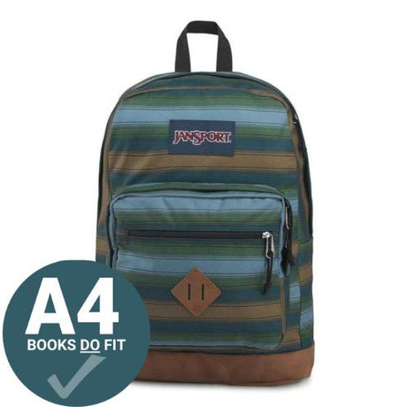 ■ JanSport City View Backpack - Surfside Stripe by JanSport on Schoolbooks.ie