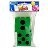 Clever Kidz - Learn And Play Giant Dice - Pack of 2 by Clever Kidz on Schoolbooks.ie