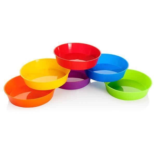 Clever Kidz - Pack of Sorting Bowls Round - Assorted Colours by Clever Kidz on Schoolbooks.ie