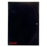 ■ Concept A4 Box File - Black & Red by Concept on Schoolbooks.ie