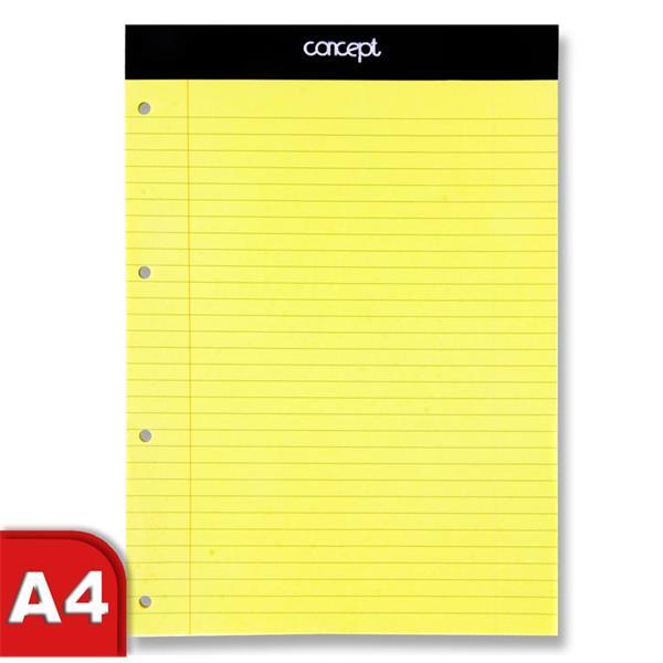 Concept A4 Legal Pad 50 Sheets by Concept on Schoolbooks.ie