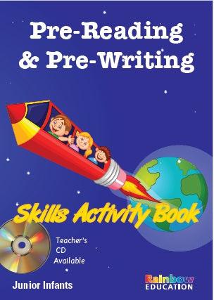 Pre-Reading & Pre-Writing Skills Book by Rainbow Education on Schoolbooks.ie