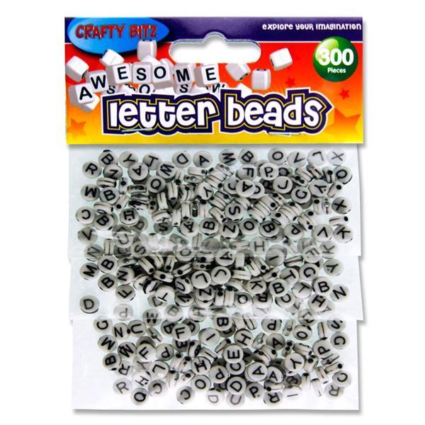 Crafty Bitz Pack of 300 Letter Beads by Crafty Bitz on Schoolbooks.ie