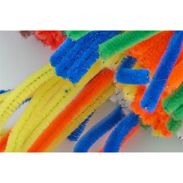 Crafty Bitz Tub 350 Multicolored Bendy Sticks Pipe Cleaners in 10 Assorted Colours by Crafty Bitz on Schoolbooks.ie