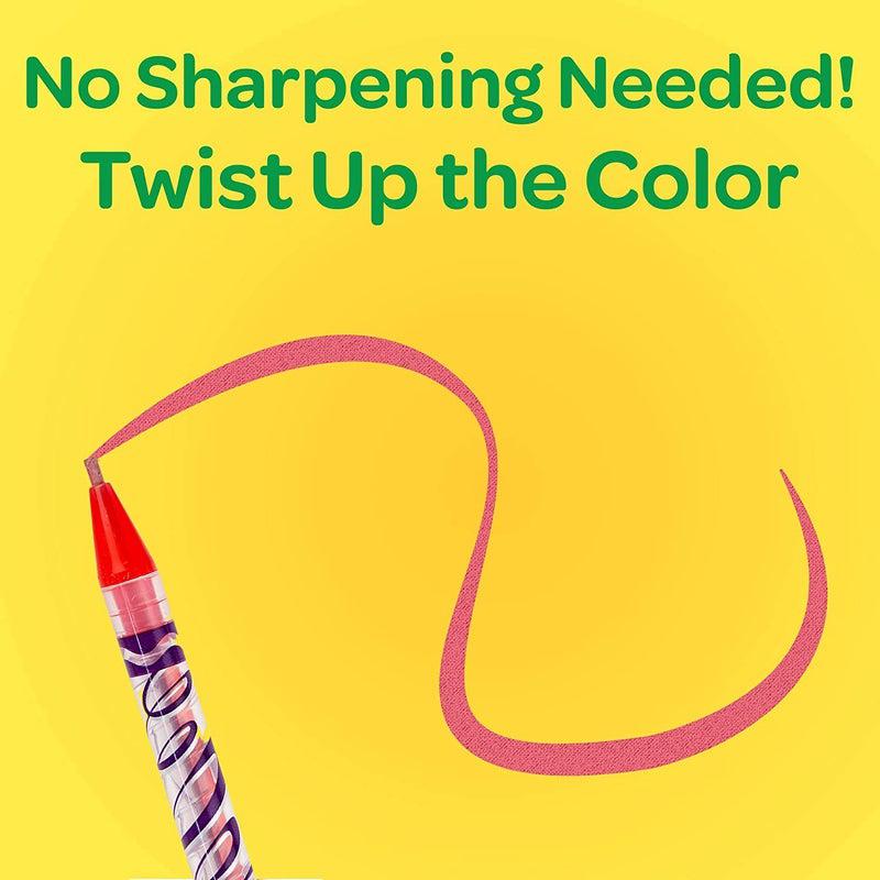 Crayola 10 Twistables Colouring Pencils by Crayola on Schoolbooks.ie