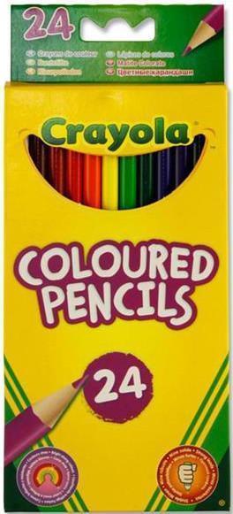 Crayola - 24 Colouring Pencils by Crayola on Schoolbooks.ie