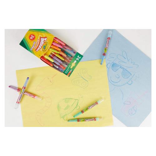 Crayola 24 Pack Fun Effects Mini Twistables Crayons by Crayola on Schoolbooks.ie