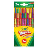 Crayola 24 Pack Fun Effects Mini Twistables Crayons by Crayola on Schoolbooks.ie