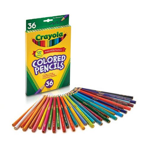 Crayola 36 Pack Colouring Pencils by Crayola on Schoolbooks.ie