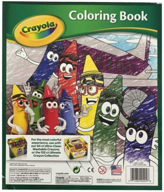 Crayola 64 Page Colouring Book by Crayola on Schoolbooks.ie