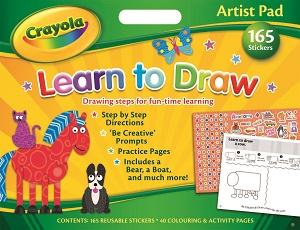 Crayola Artist Pad Learn to Draw by Crayola on Schoolbooks.ie