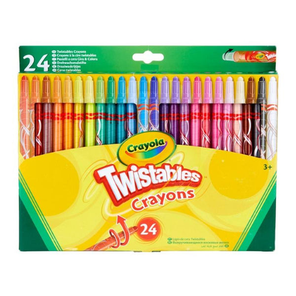  Crayola Twistables Mini Crayons 24 ea (Pack of 2) : Toys & Games
