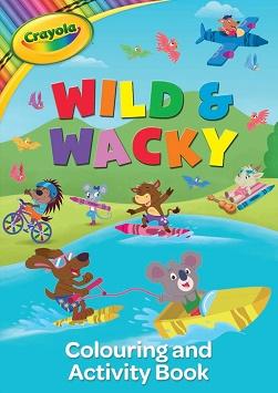 ■ Crayola Wild and Wacky Colouring and Activity Book by Crayola on Schoolbooks.ie