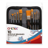 Create - Acrylic 10 Brush Wallet by Create on Schoolbooks.ie