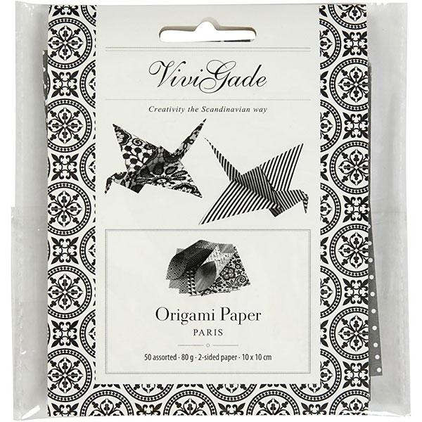 Origami Paper 10cm - Paris - 50 Assorted Sheets by Create on Schoolbooks.ie
