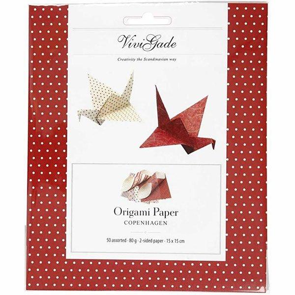 ■ Origami Paper 15cm - Copenhagen - 50 Assorted Sheets by Create on Schoolbooks.ie