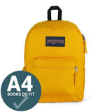 ■ JanSport Cross Town Backpack - Yellow Maize by JanSport on Schoolbooks.ie