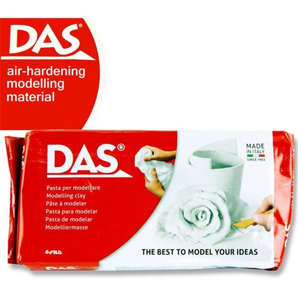 Das 1kg White Air Hardening Modelling Clay by Fila on Schoolbooks.ie