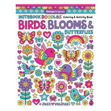 ■ Notebook Doodles Birds, Blooms and Butterflies - Colouring & Activity Book by Design Originals on Schoolbooks.ie