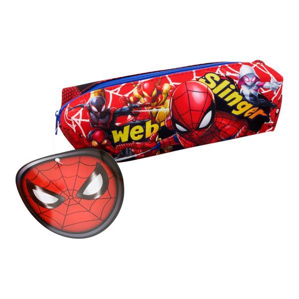 ■ Spiderman - Web Slinger Round Pencil Case by Disney on Schoolbooks.ie