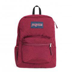 JanSport Cross Town Backpack Russet Red Schoolbooks.ie