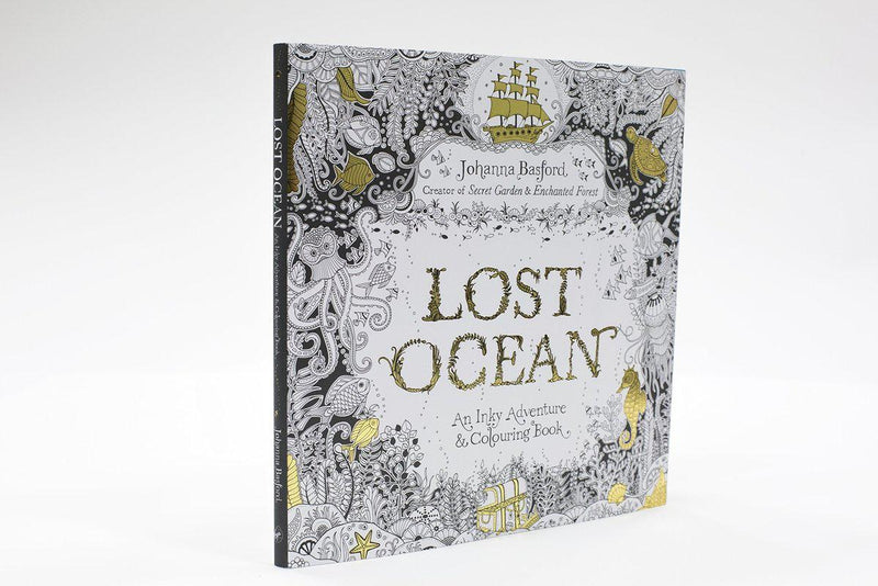 ■ Lost Ocean - An Inky Adventure & Colouring Book by Ebury Publishing on Schoolbooks.ie