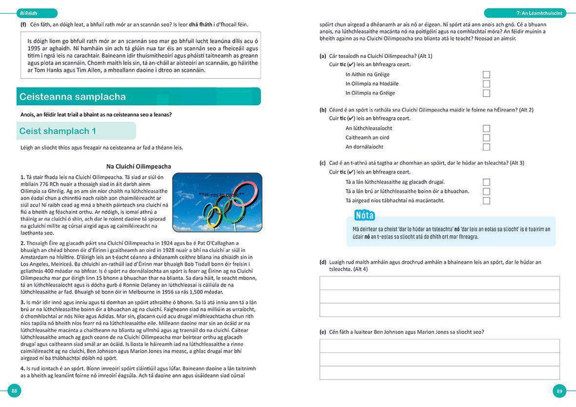 Bí Réidh - Junior Cycle Exam Skills by Edco on Schoolbooks.ie