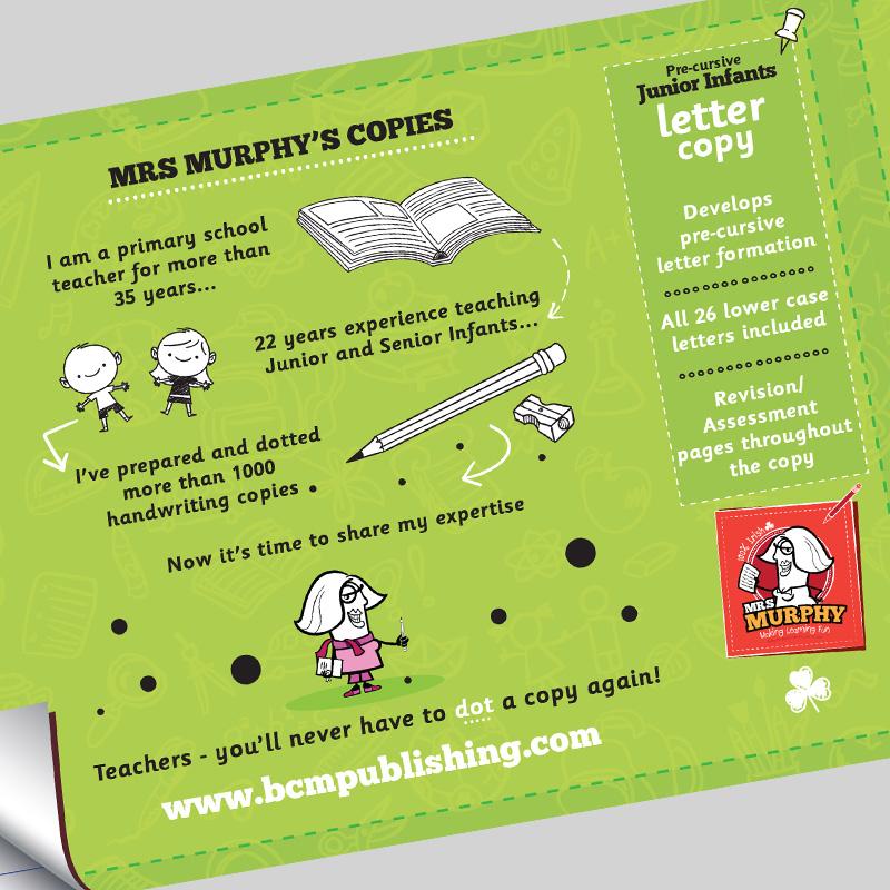 Mrs Murphy's Junior Infants Copies by Edco on Schoolbooks.ie