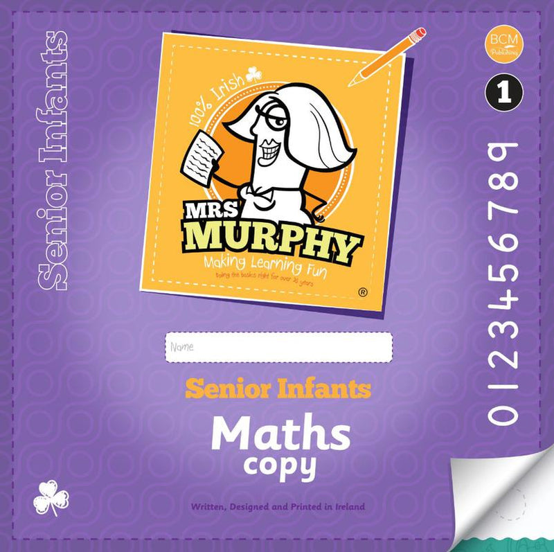 ■ Mrs Murphy's Maths Copies - Pack of 2 - Senior Infants - 1st / Old Edition (2020) by Edco on Schoolbooks.ie