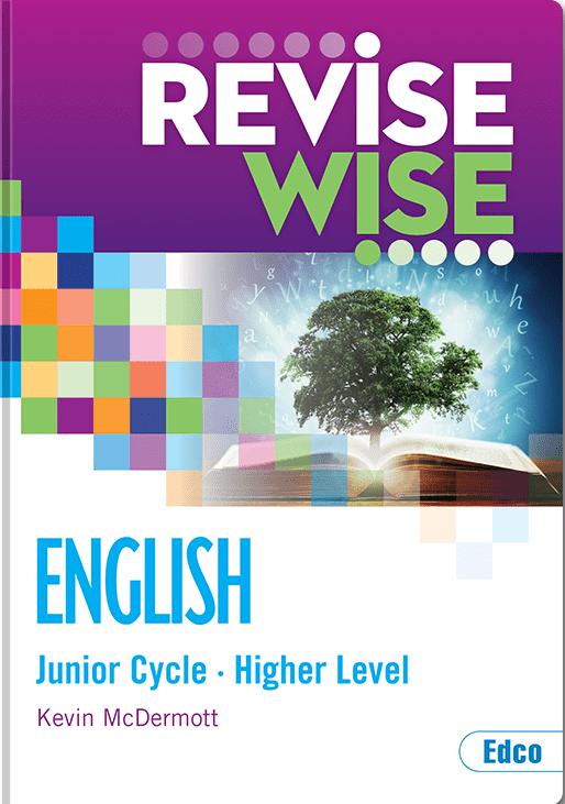 Revise Wise - Junior Cycle - English - Higher Level by Edco on Schoolbooks.ie