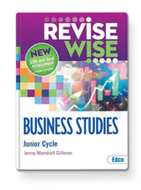 ■ Revise Wise - Junior Cycle - Business Studies - Common Level by Edco on Schoolbooks.ie