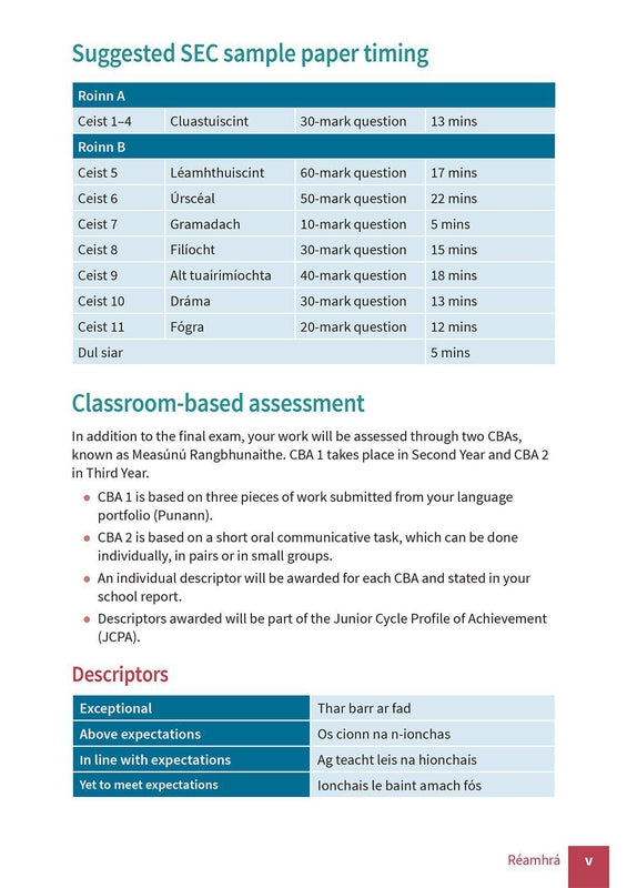 Revise Wise - Junior Cycle - Irish - Higher Level by Edco on Schoolbooks.ie