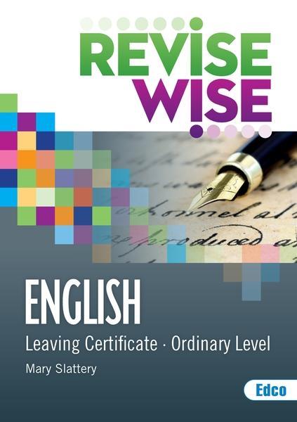 Revise Wise - Leaving Cert - English - Ordinary Level by Edco on Schoolbooks.ie