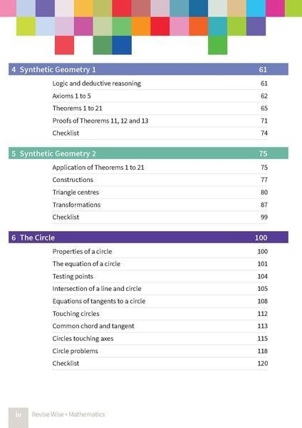 Revise Wise - Leaving Cert - Maths - Higher Level Paper 1 by Edco on Schoolbooks.ie