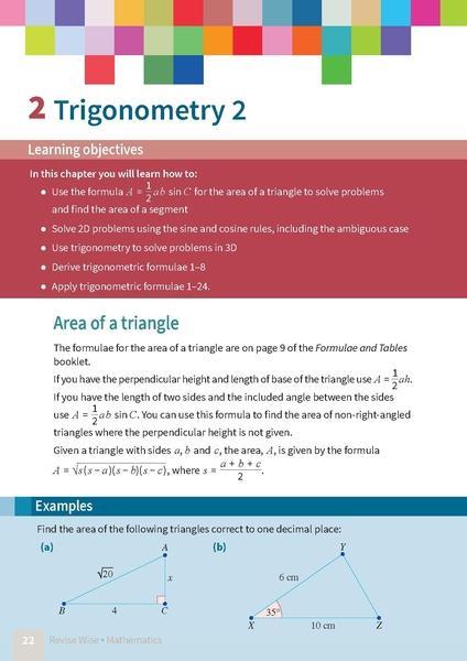 Revise Wise - Leaving Cert - Maths - Higher Level Paper 2 by Edco on Schoolbooks.ie