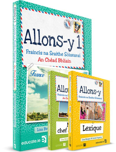 Allons-y 1 - Gaeilge Edition - Textbook, Mon chef d'oeuvre Book & Lexique by Educate.ie on Schoolbooks.ie