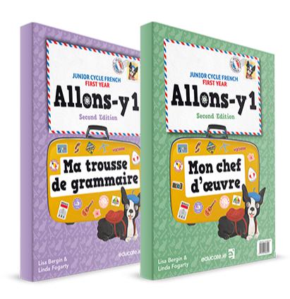 Allons-y 1 - Mon chef d'œuvre / Ma trousse de grammaire Book Only - 2nd / Old Edition (2021) by Educate.ie on Schoolbooks.ie