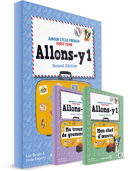 Allons-y 1 - Textbook, Mon chef d'oeuvre Book & Lexique - Set - New / Second Edition (2021) by Educate.ie on Schoolbooks.ie