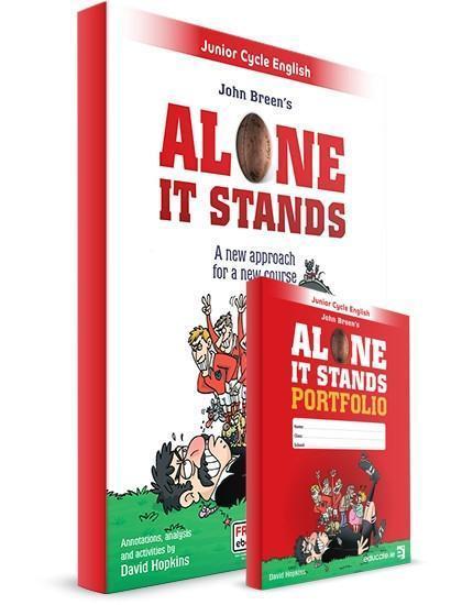 Alone it Stands + FREE Portfolio Book by Educate.ie on Schoolbooks.ie
