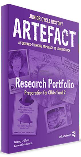 ■ Artefact - Junior Cycle History - Sources and Skills Book/Research Portfolio - 1st / Old Edition by Educate.ie on Schoolbooks.ie