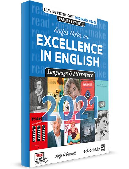 ■ Excellence in English - Language & Literature Paper 1 & 2 2021 - Ordinary Level by Educate.ie on Schoolbooks.ie