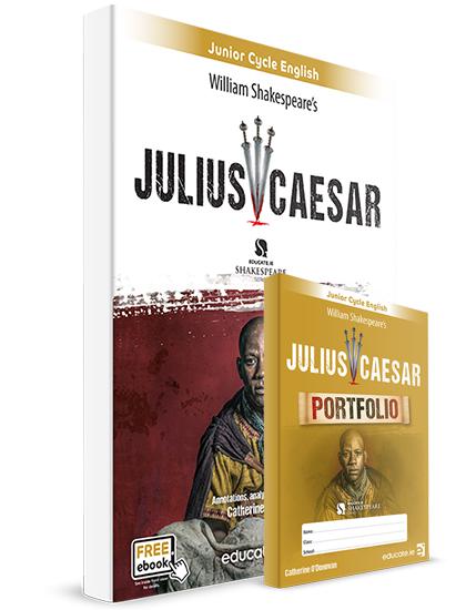 Julius Caesar Play Text & Portfolio Book by Educate.ie on Schoolbooks.ie