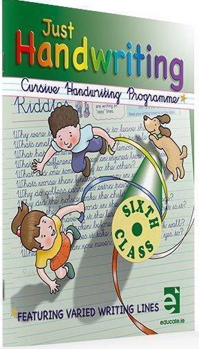 Just Handwriting - 6th Class by Educate.ie on Schoolbooks.ie